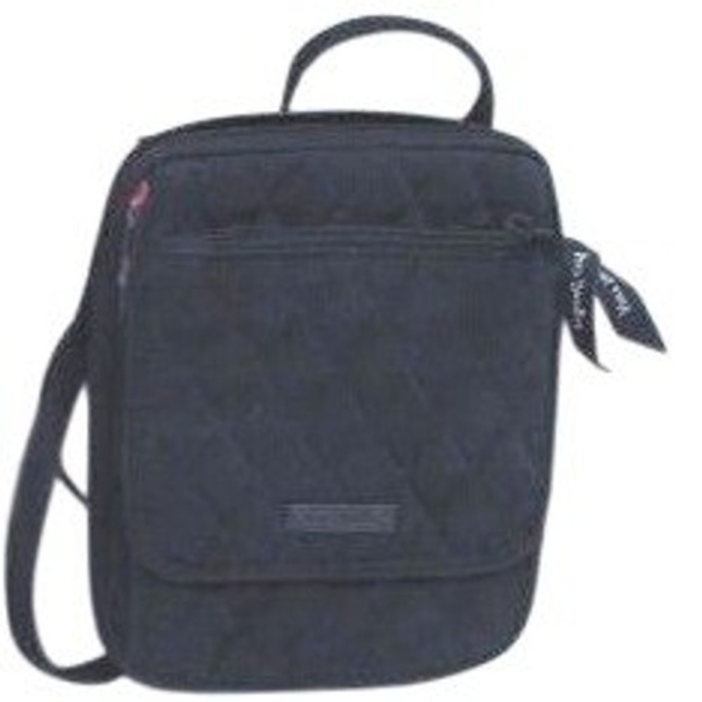 Vera Bradley RFID Mini Hipster Classic Navy Quilted Cotton Crossbody Bag